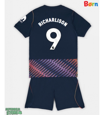 Tottenham Hotspur Richarlison #9 Replika Babytøj Udebanesæt Børn 2026-27 Kortærmet (+ Korte bukser)